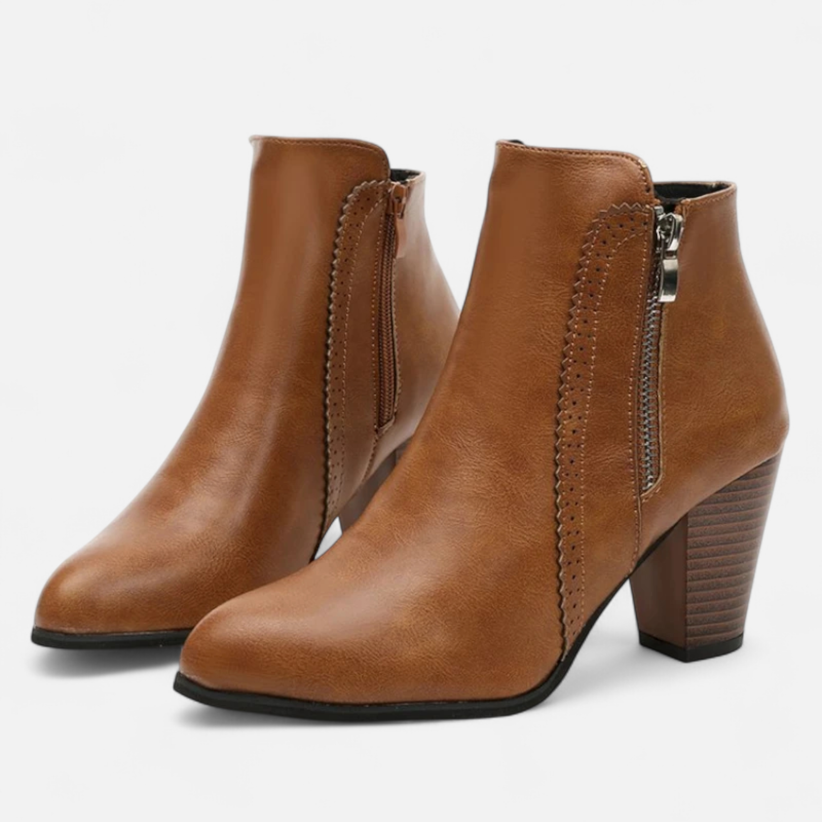 Women’s Retro Zip-Heel Boots