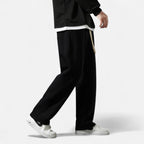 Men’s Wide-Leg Cotton Jogger Pants
