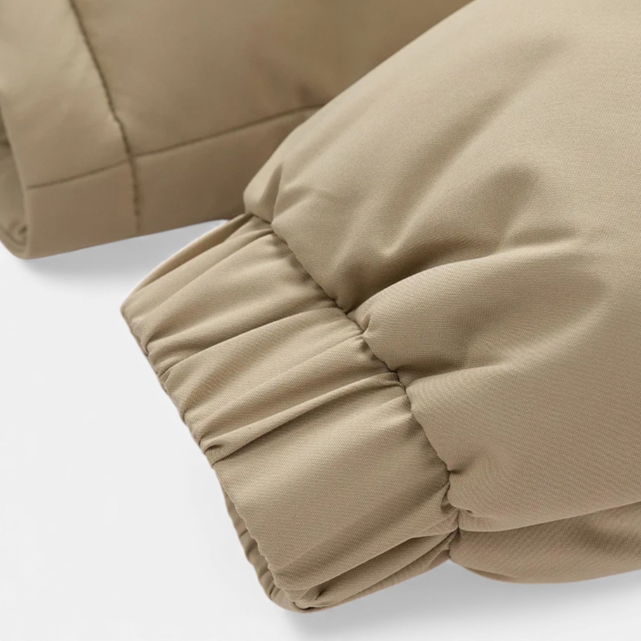 Men’s Fleece-Lined Winter Jacket with Removable Hood