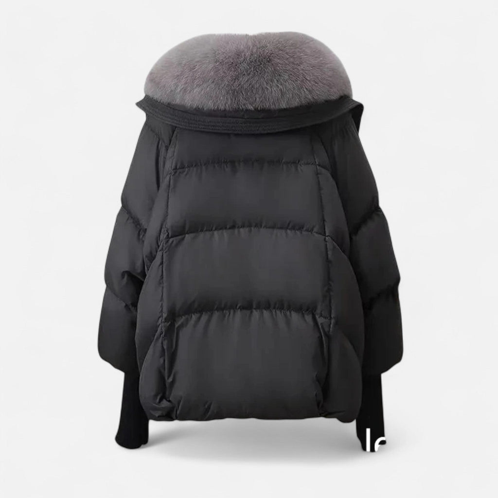 Women’s Fur-Collar Down Cotton Jacket