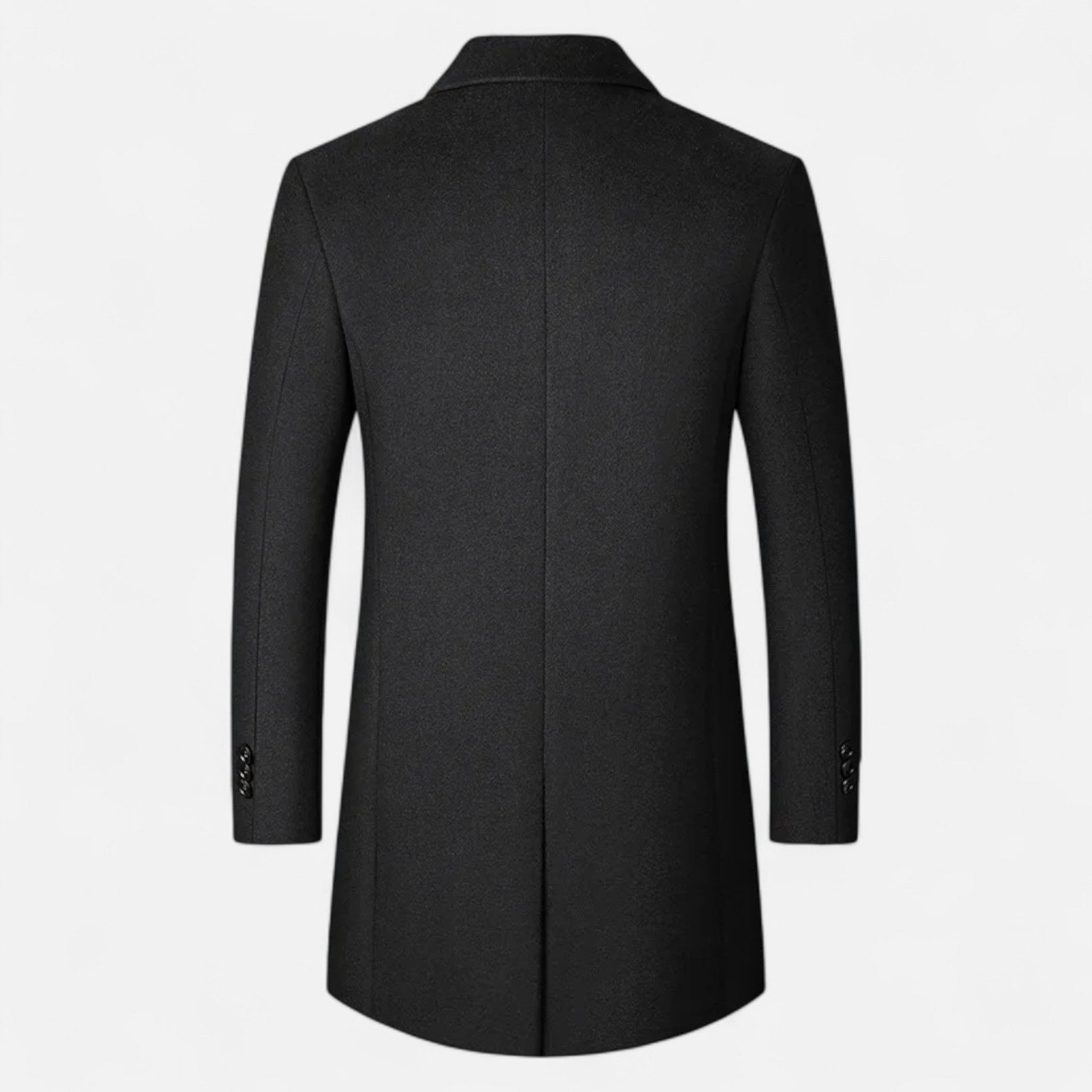 Men’s Classic Wool Overcoat – Premium Winter Coat