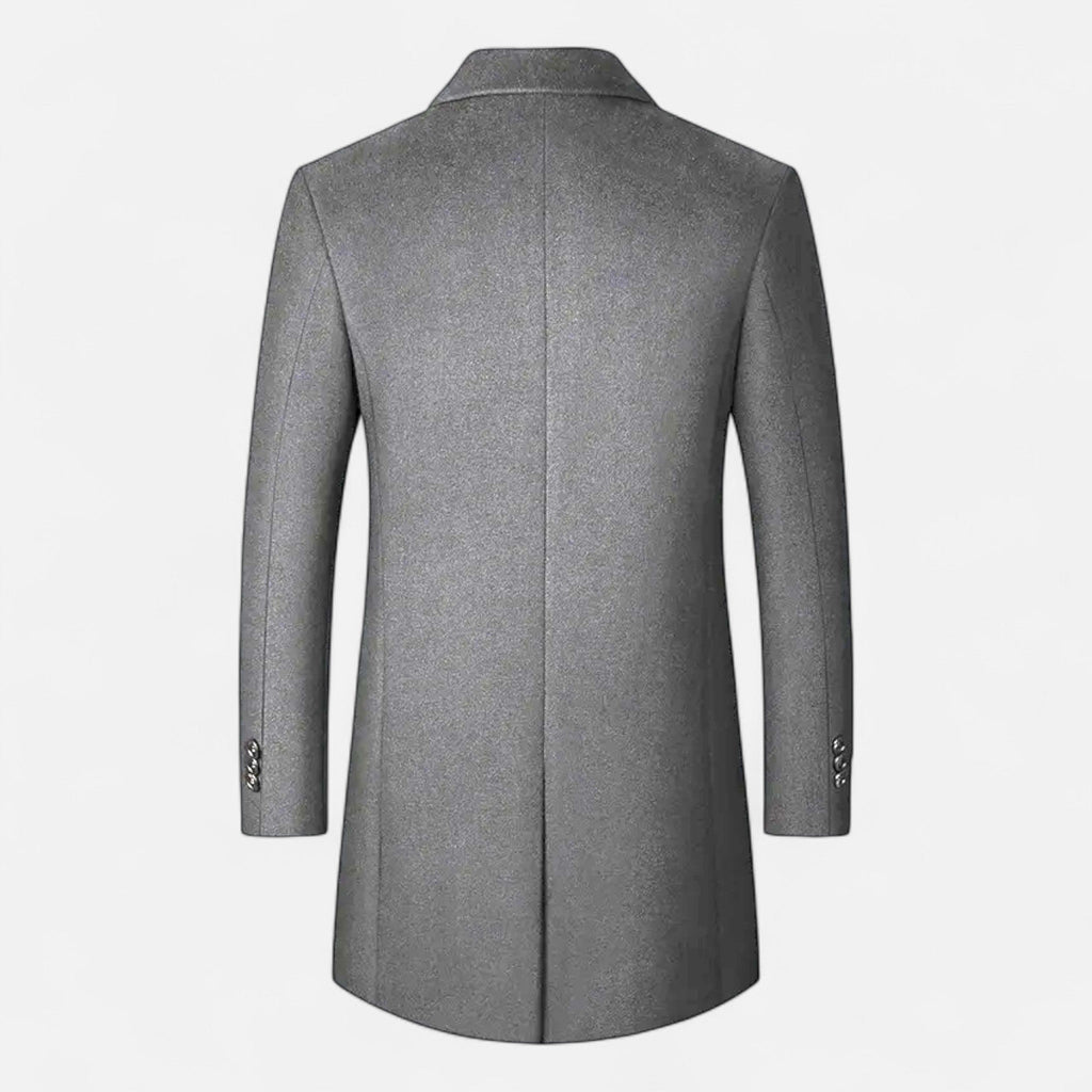 Men’s Classic Wool Overcoat – Premium Winter Coat