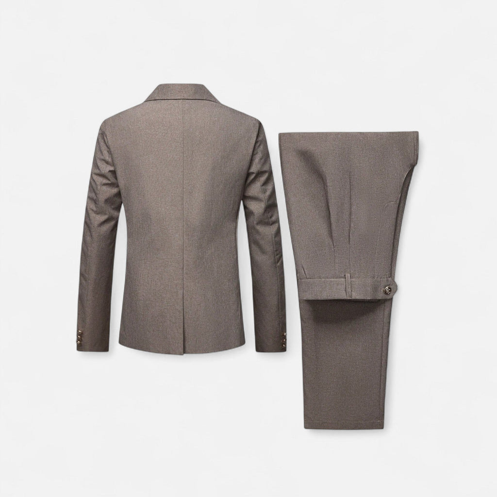 Men’s Single-Breasted Blazer & Trousers in Twill Heritage