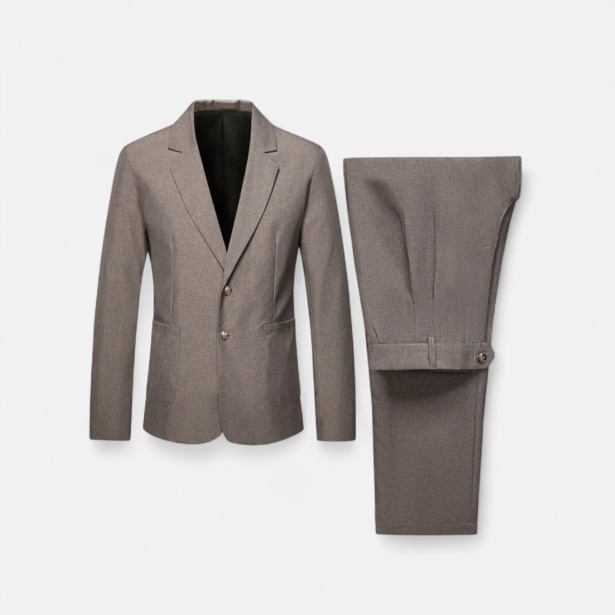 Men’s Single-Breasted Blazer & Trousers in Twill Heritage