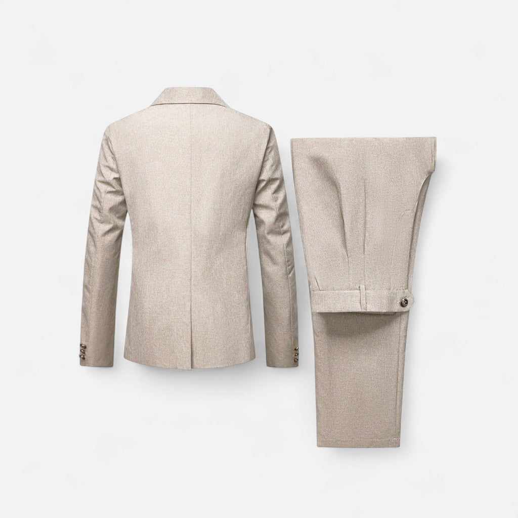 Men’s Single-Breasted Blazer & Trousers in Twill Heritage