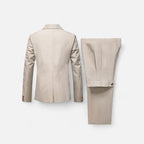 Men’s Single-Breasted Blazer & Trousers in Twill Heritage