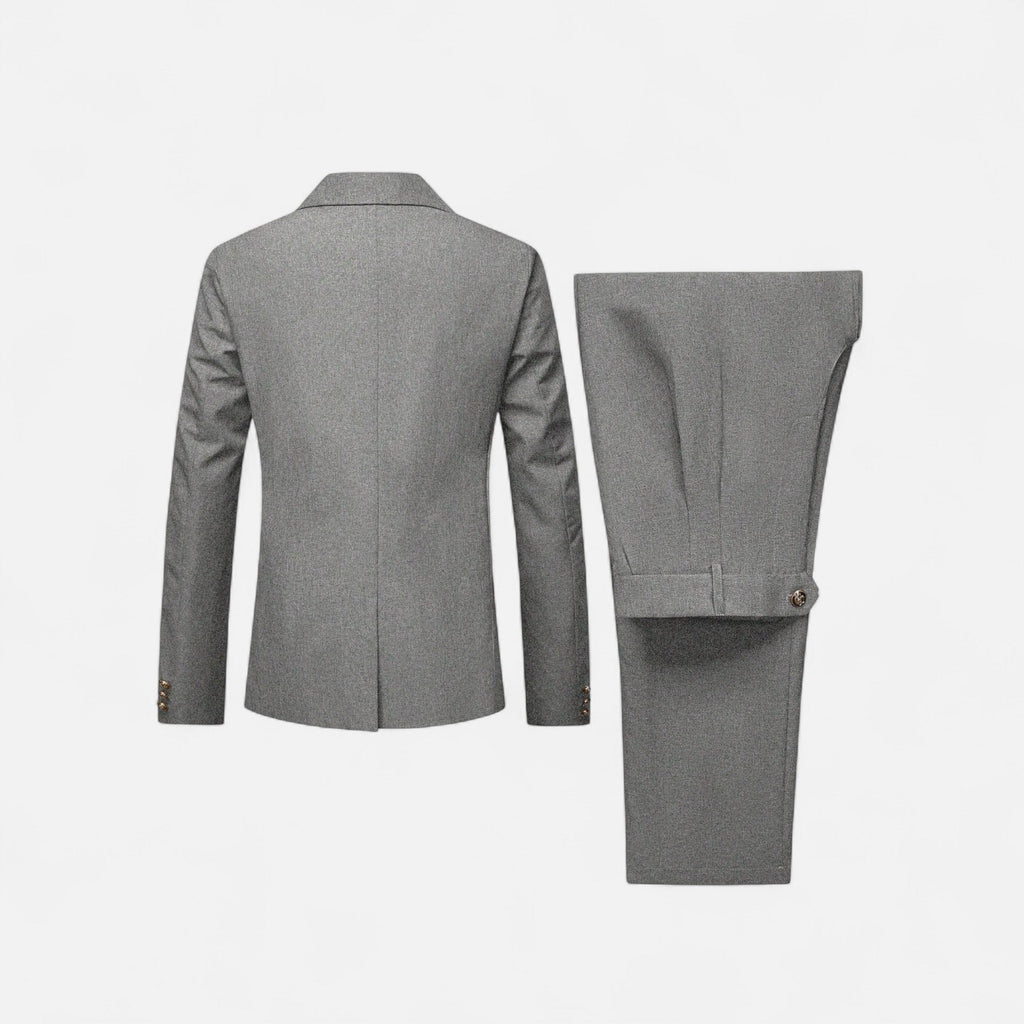 Men’s Single-Breasted Blazer & Trousers in Twill Heritage