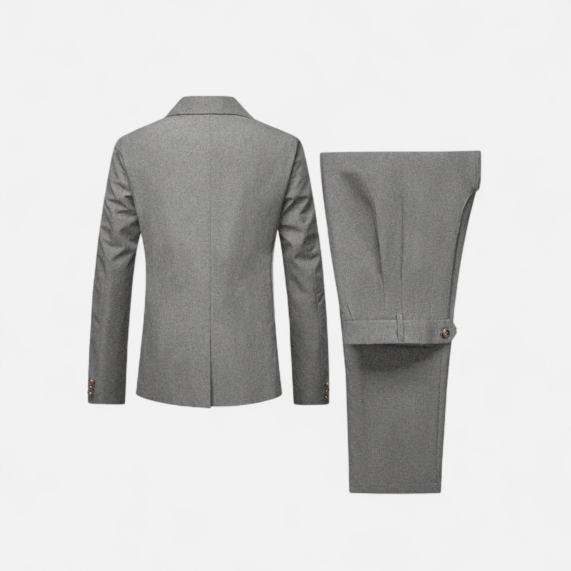 Men’s Single-Breasted Blazer & Trousers in Twill Heritage