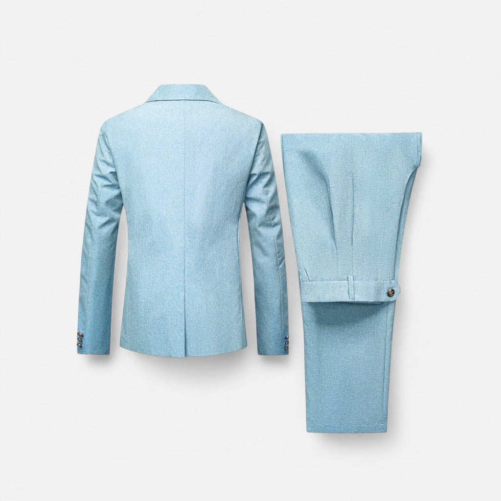 Men’s Single-Breasted Blazer & Trousers in Twill Heritage