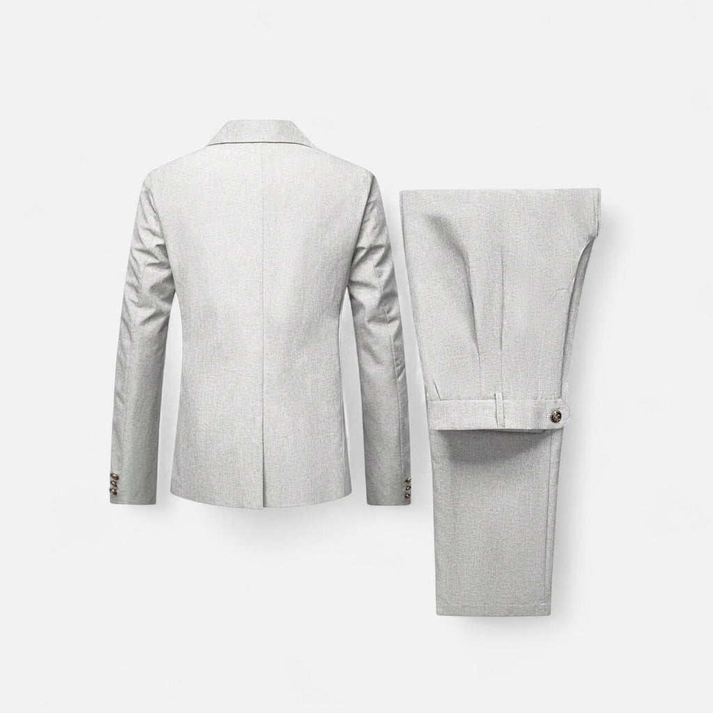 Men’s Single-Breasted Blazer & Trousers in Twill Heritage