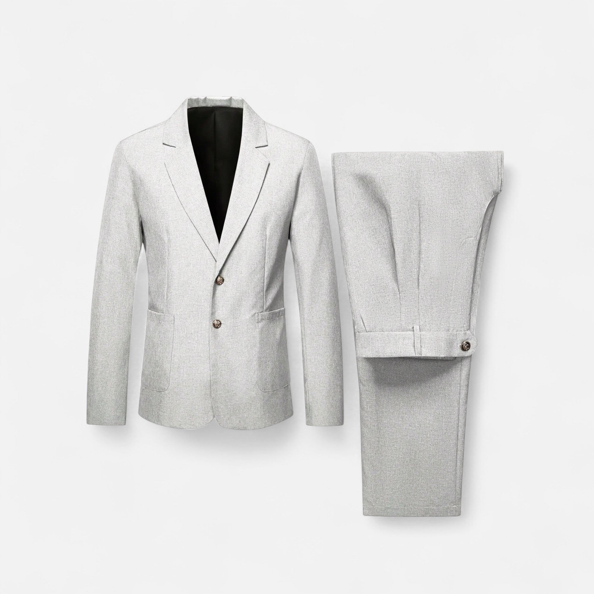 Men’s Single-Breasted Blazer & Trousers in Twill Heritage