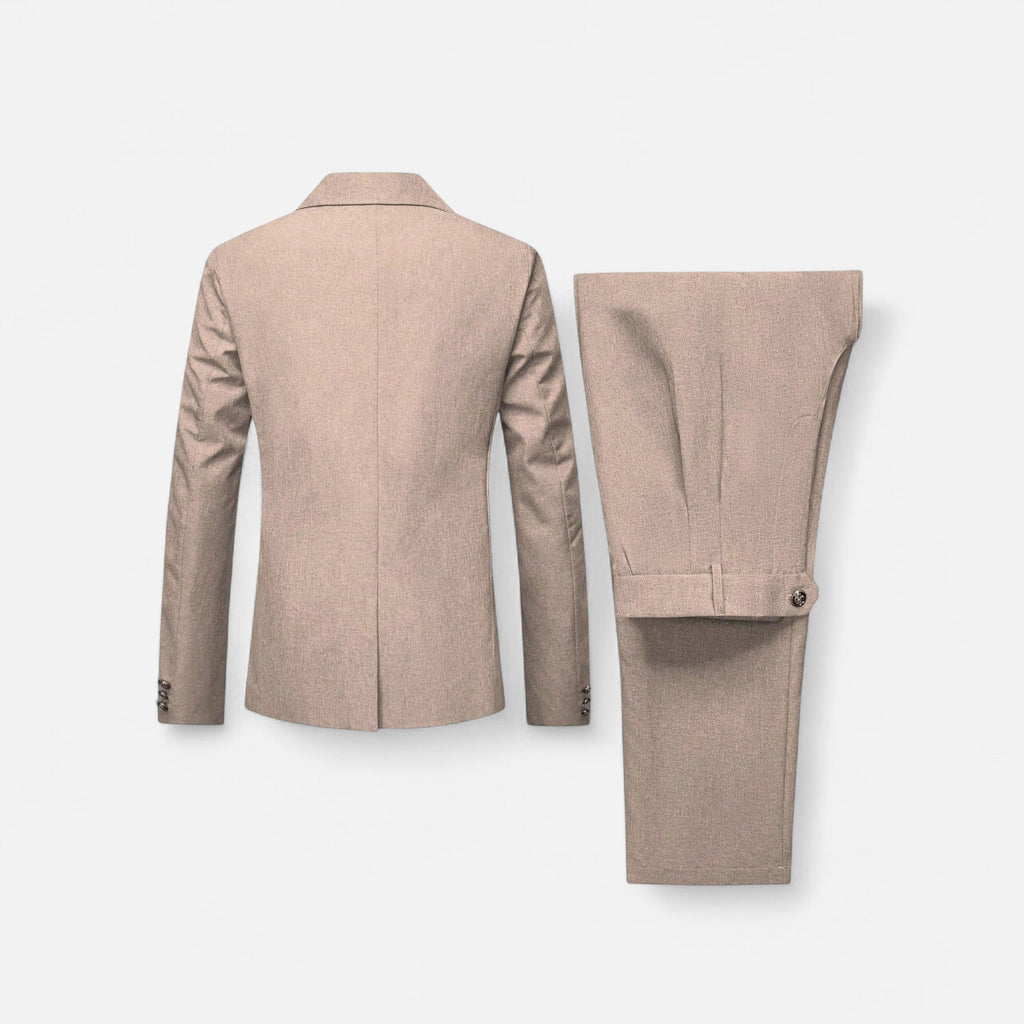 Men’s Single-Breasted Blazer & Trousers in Twill Heritage