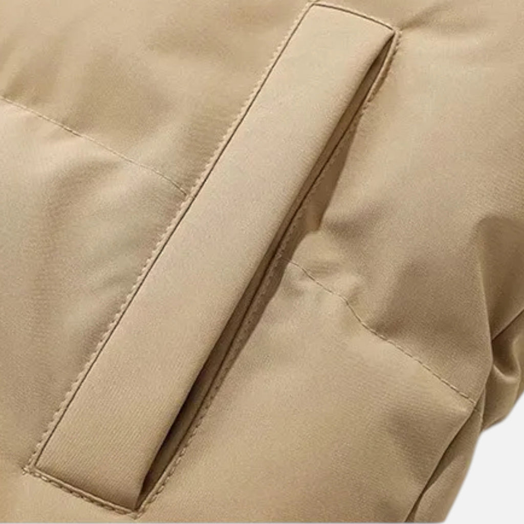 Unisex Cotton Hooded Puffer Jacket