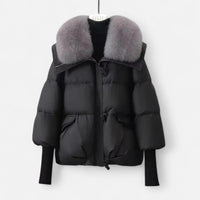 Women’s Fur-Collar Down Cotton Jacket