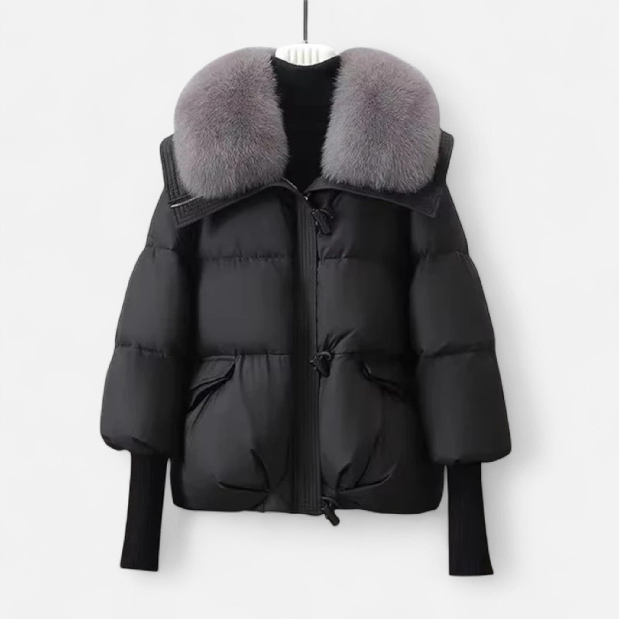 Women’s Fur-Collar Down Cotton Jacket
