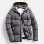 Men’s Hooded Puffer Jacket – Timeless Cold Weather Layer