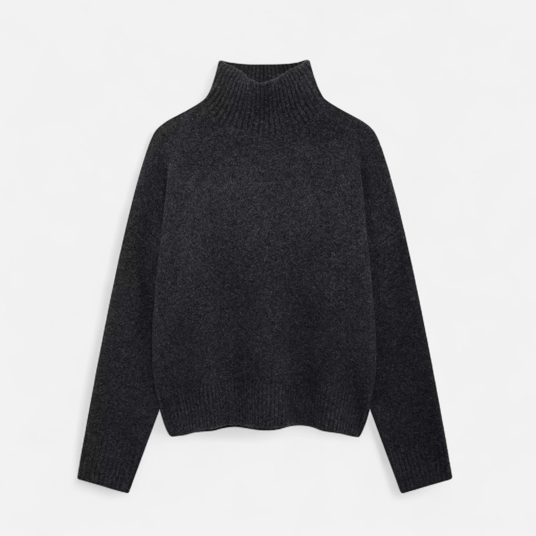 Women’s Vintage Turtleneck Sweater – Classic Winter Warmth