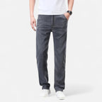 Straight-Leg Lyocell Denim Jeans