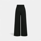 Women’s Jacquard Pleated Wide-Leg Trousers