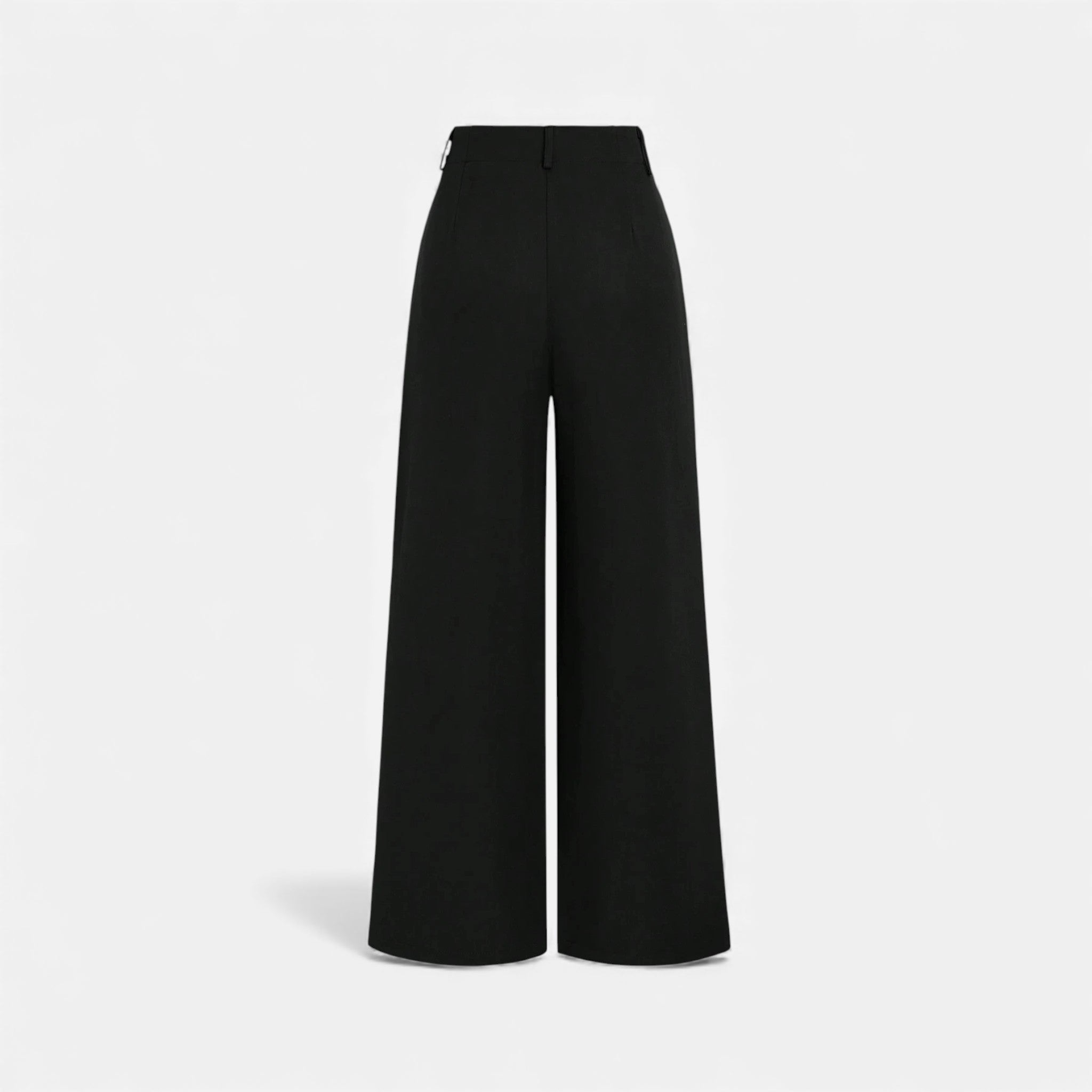 Women’s Jacquard Pleated Wide-Leg Trousers
