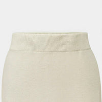 Women’s Wool A-Line Split Midi Skirt