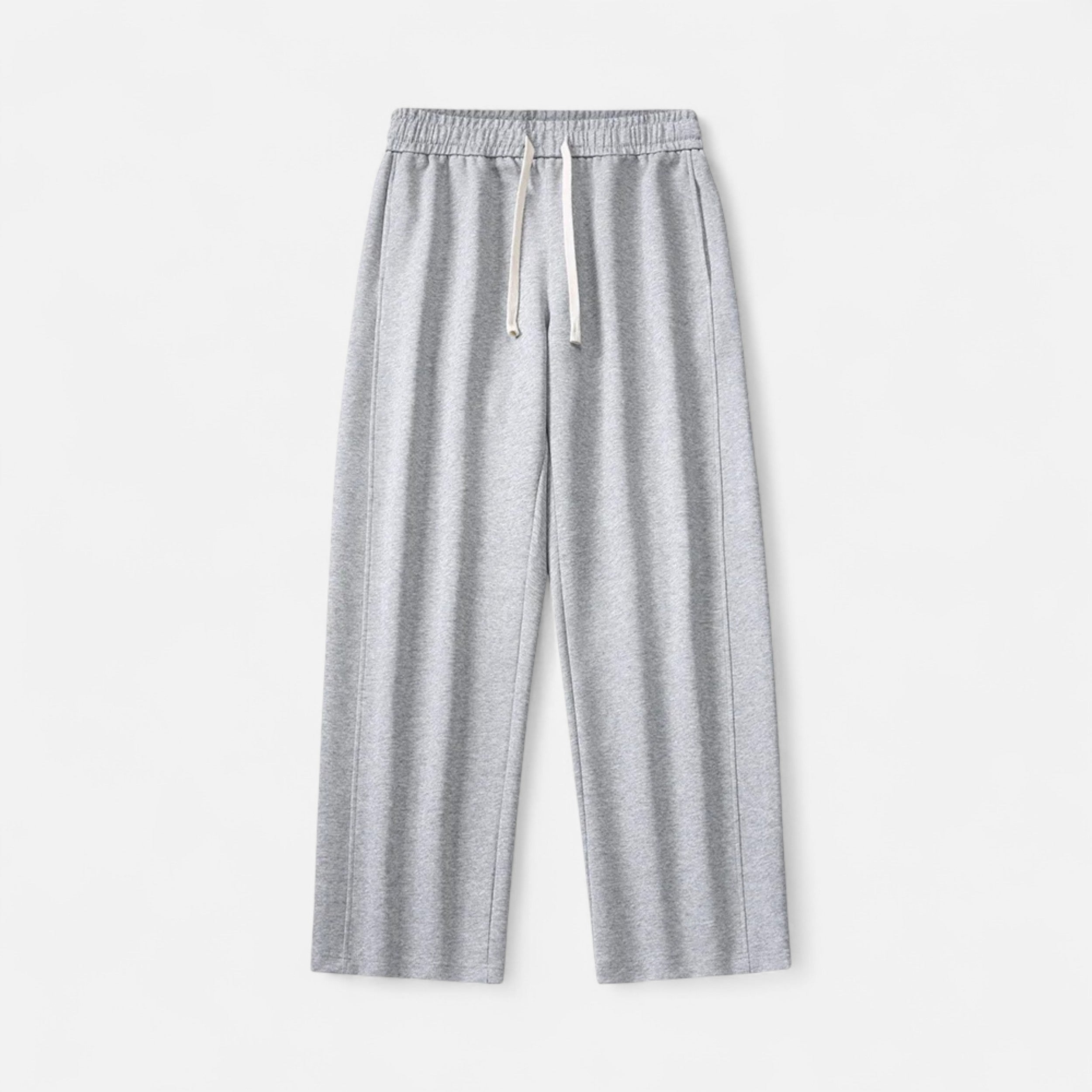 Men’s Wide-Leg Cotton Jogger Pants