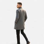 Men’s Classic Wool Overcoat – Premium Winter Coat