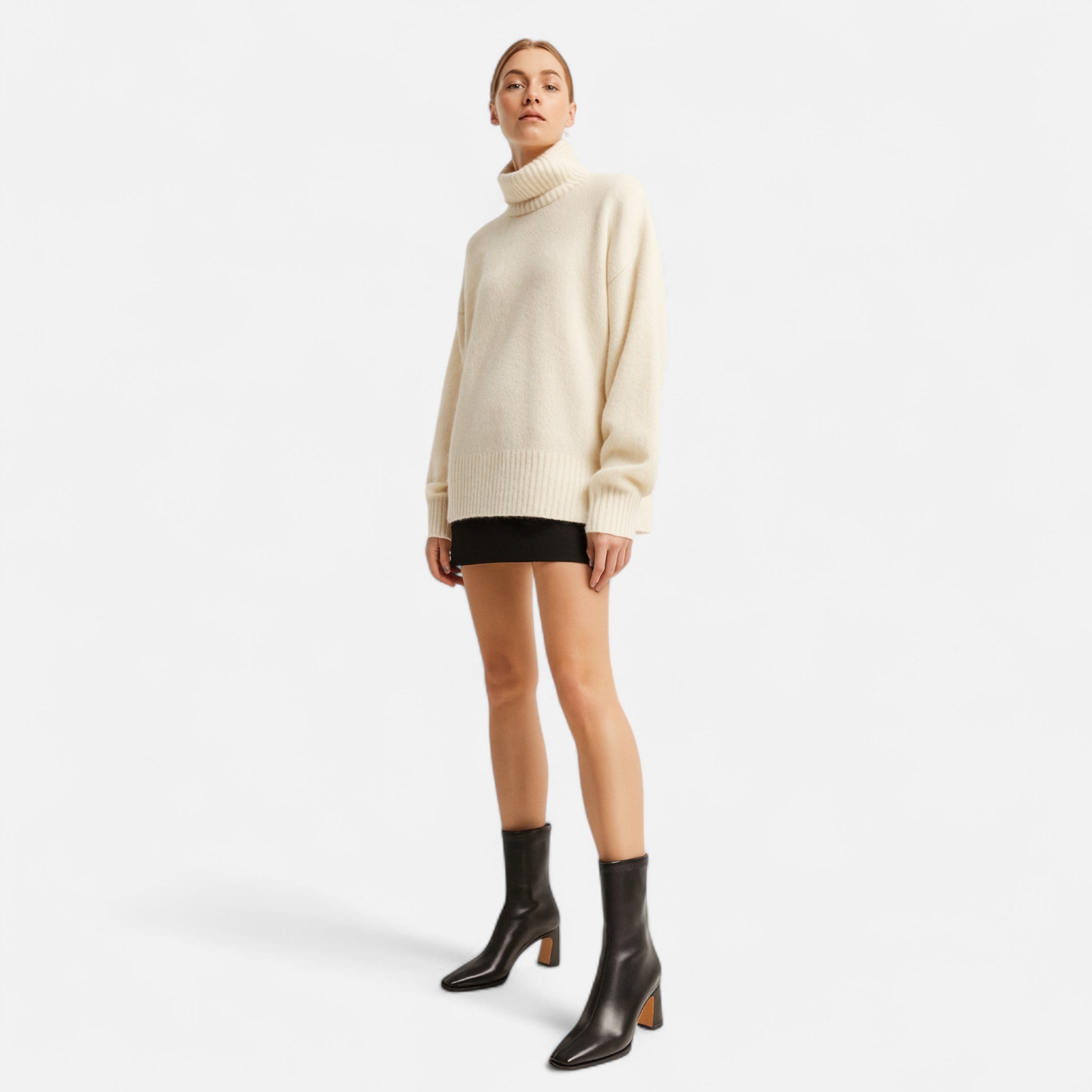 Women’s Vintage Square-Toe Ankle Boots