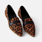 Women’s Retro Pointed-Toe Loafers