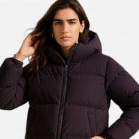 Unisex Cotton Hooded Puffer Jacket