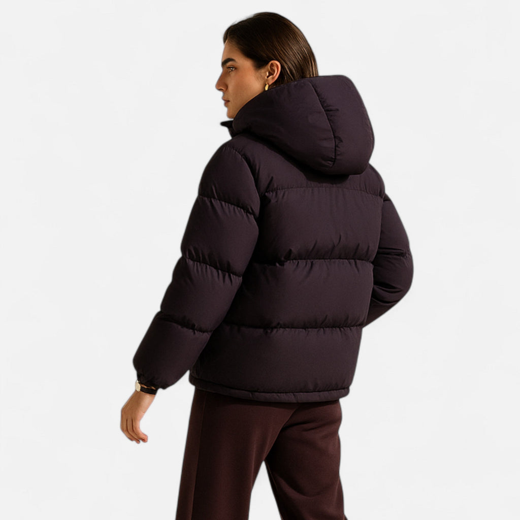 Unisex Cotton Hooded Puffer Jacket