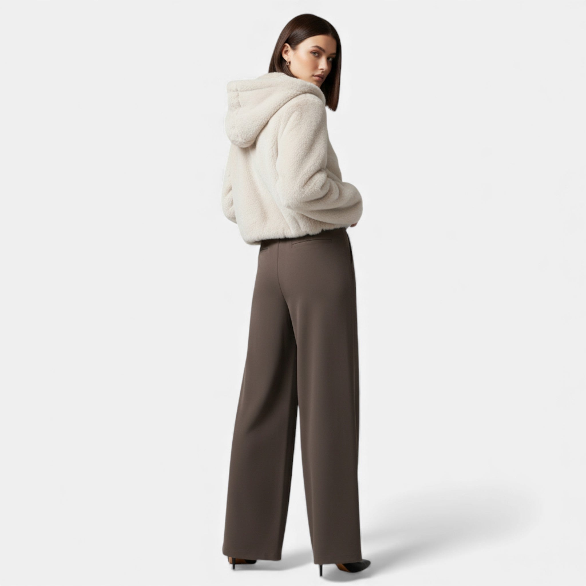 Women’s Wide-Leg High-Waist Trousers