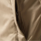 Men's Zip-Up Lightweight Bomber Jacket with Ribbed Trim