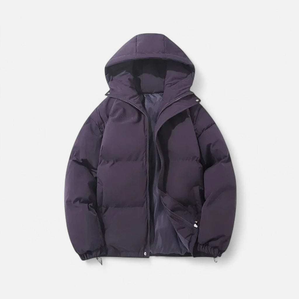 Unisex Cotton Hooded Puffer Jacket