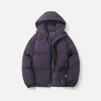 Unisex Cotton Hooded Puffer Jacket