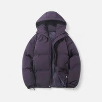 Unisex Cotton Hooded Puffer Jacket