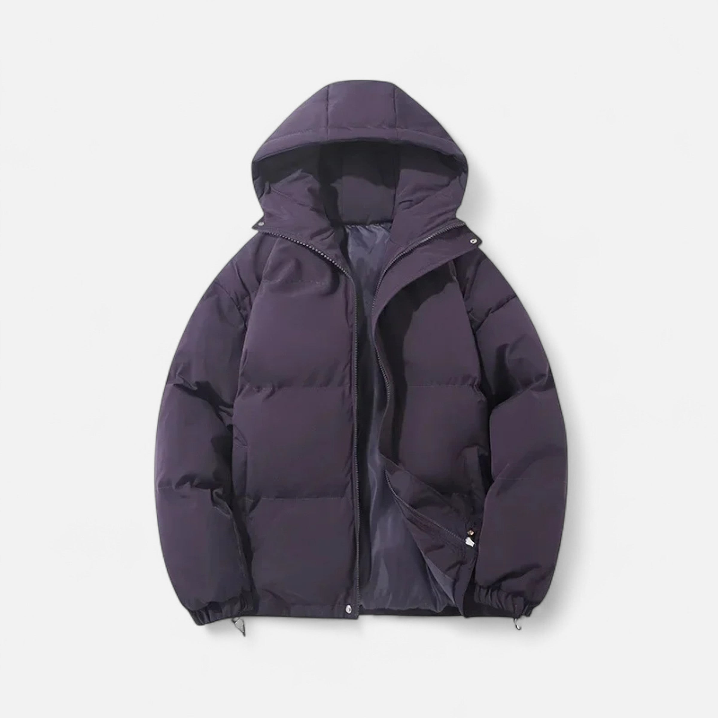 Unisex Cotton Hooded Puffer Jacket