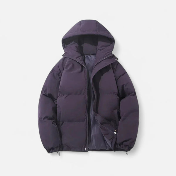 Unisex Cotton Hooded Puffer Jacket