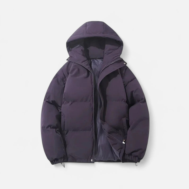 Unisex Cotton Hooded Puffer Jacket