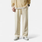 Men’s Wide-Leg Cotton Jogger Pants