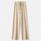 Women’s Pure Wool Wide-Leg Knit Trousers
