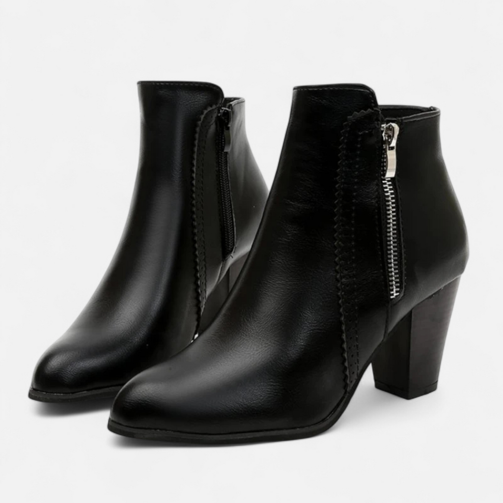 Women’s Retro Zip-Heel Boots