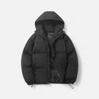 Unisex Cotton Hooded Puffer Jacket