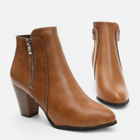 Women’s Retro Zip-Heel Boots