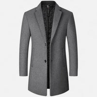 Men’s Classic Wool Overcoat – Premium Winter Coat