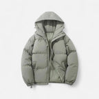 Unisex Cotton Hooded Puffer Jacket
