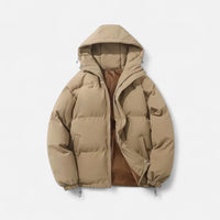 Unisex Cotton Hooded Puffer Jacket