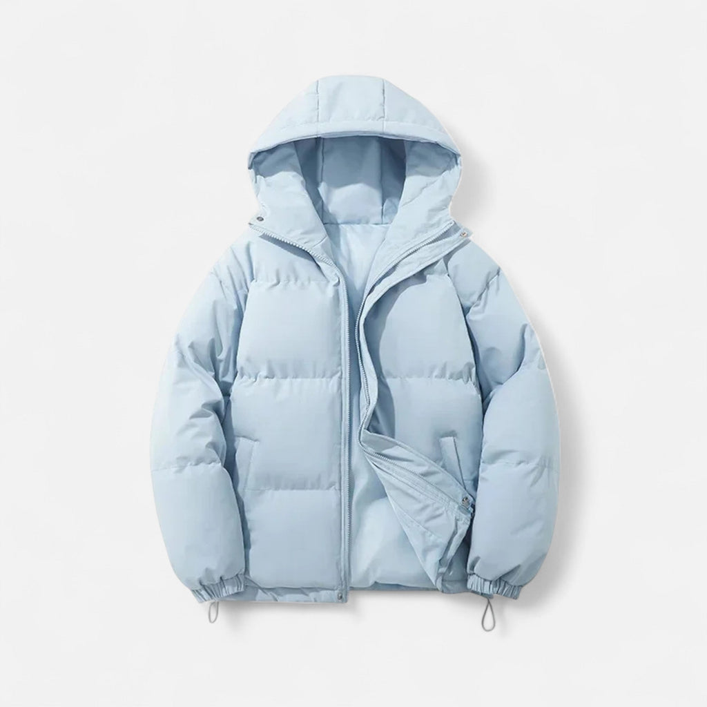 Unisex Cotton Hooded Puffer Jacket