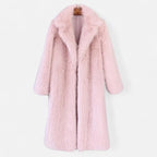 Women’s Long Faux Fur Overcoat