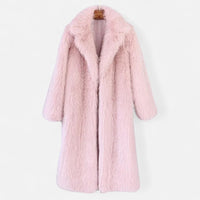 Women’s Long Faux Fur Overcoat